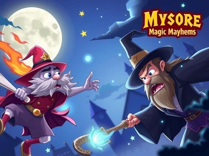 Mysore Magic Mayhem Wizards Game Cover